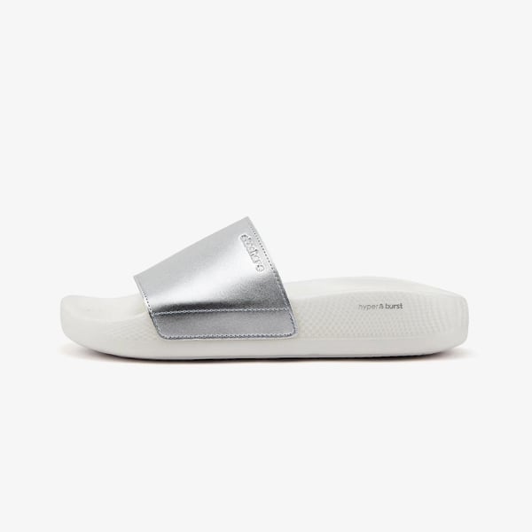 Skechers HYPER SLIDE - SHINE ON Gri Kadın Sandalet
