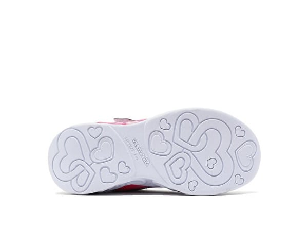Skechers INFINITE HEART LIGHTS HEART JEWELS Gri Kız Çocuk Günlük Spor Ayakkabı