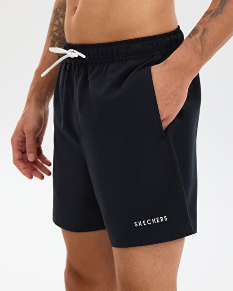 Skechers M 5 Inch Swimshort Siyah Erkek Şort