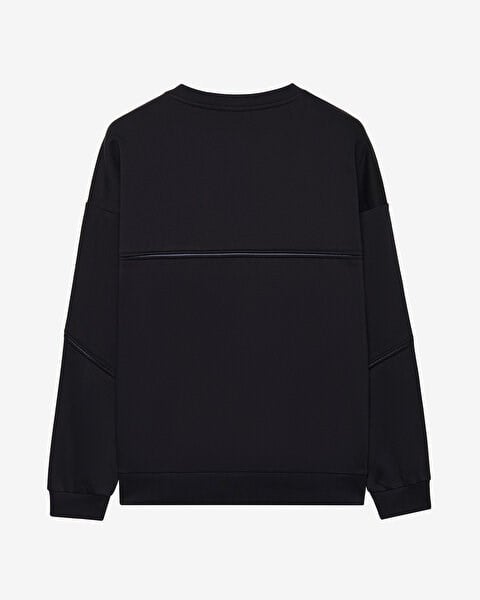 Skechers M Crewneck Sweatshirt Siyah Erkek Sweatshirt