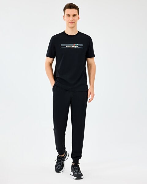 Skechers M Essential Jogger Sweatpant Siyah Erkek Eşofman Alt