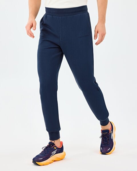 Skechers M Essential Jogger Sweatpant Lacivert Erkek Eşofman Alt