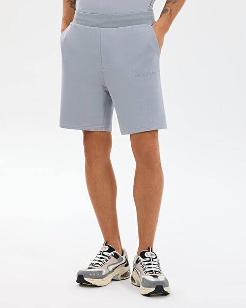 Skechers M Essential Sweat Short Gri Erkek Şort