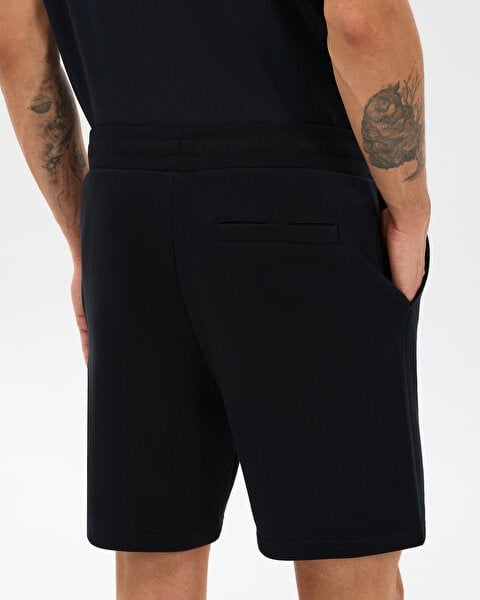 Skechers M Essential Sweat Short Siyah Erkek Şort