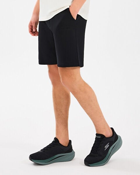 Skechers M Essential Sweatshort Siyah Erkek Şort