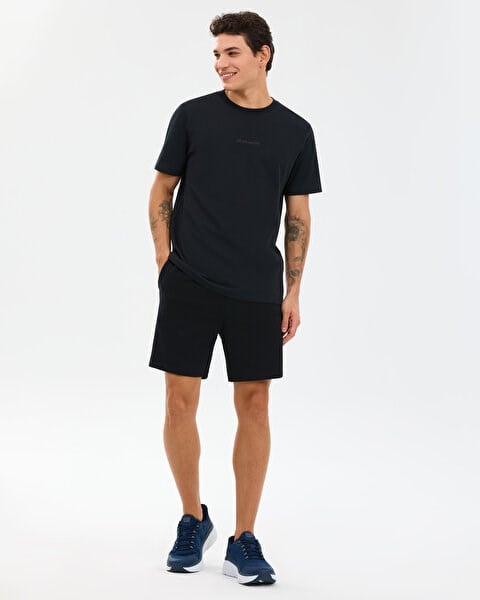 Skechers M Essential T-Shirt Siyah Erkek T-Shirt