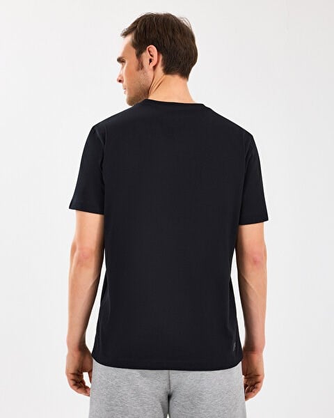 Skechers M Essential T-Shirt Siyah Erkek T-Shirt
