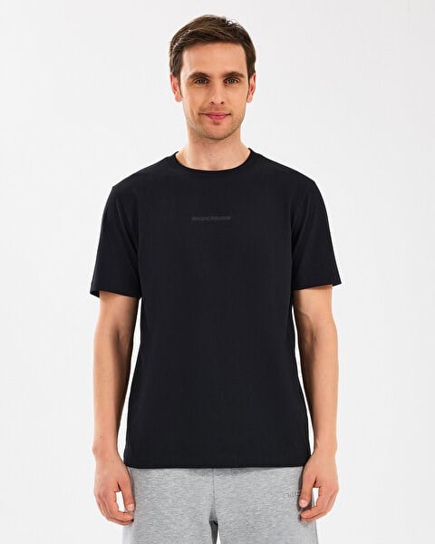 Skechers M Essential T-Shirt Siyah Erkek T-Shirt