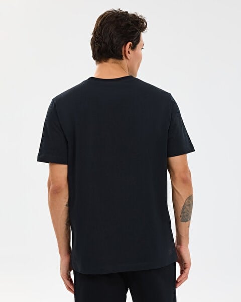 Skechers M Essential T-Shirt Siyah Erkek T-Shirt