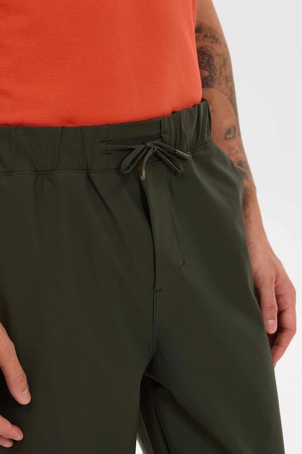 Skechers M Micro Slim Pant Haki Erkek Eşofman Alt