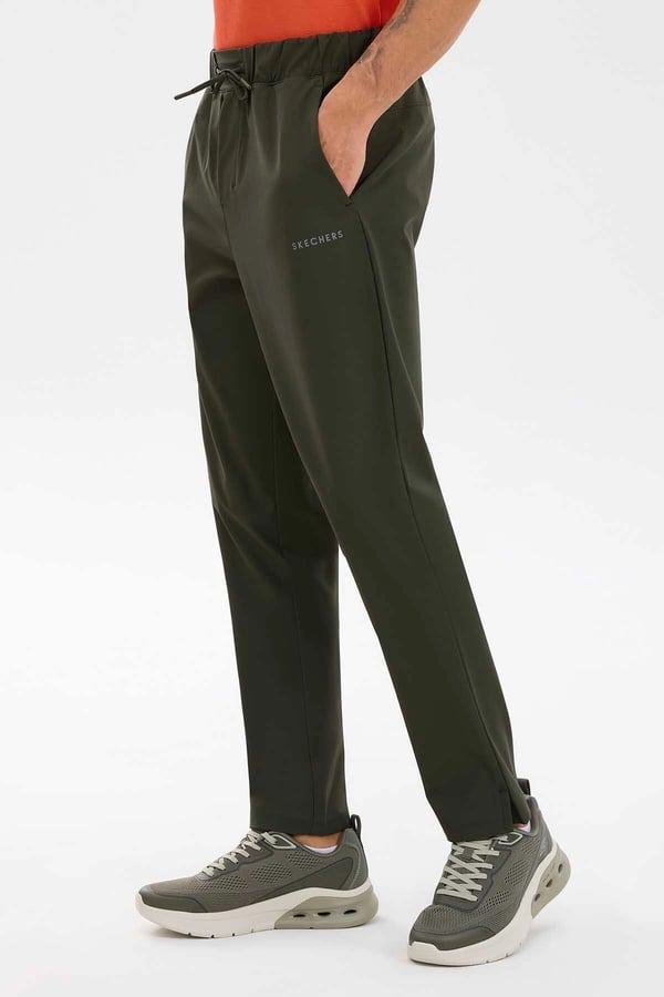 Skechers M Micro Slim Pant Haki Erkek Eşofman Alt