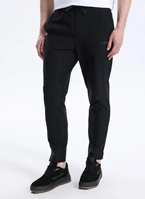 Skechers M Micro Slim Pant Siyah Erkek Eşofman Alt