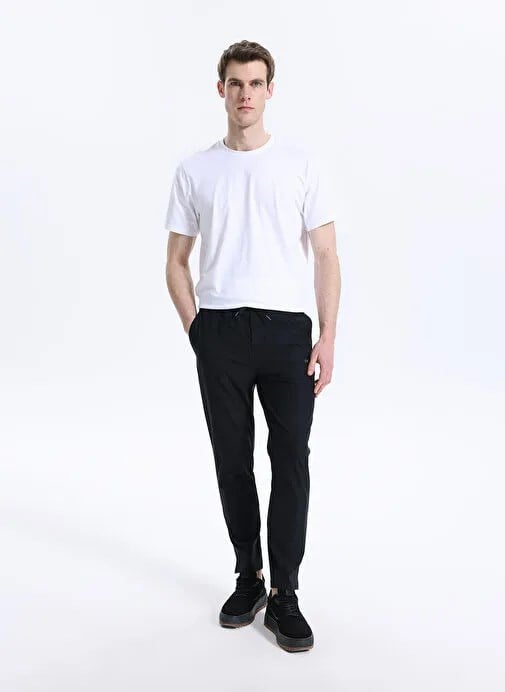 Skechers M Micro Slim Pant Siyah Erkek Eşofman Alt