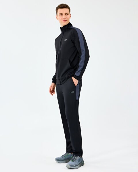 Skechers M Performance Track Suit Siyah Erkek Eşofman Takımı