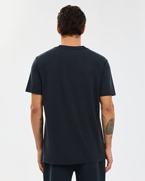 Skechers M Regular T-Shirt Siyah Erkek T-Shirt