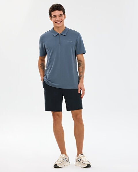 Skechers M Soft Touch Sweat Short Siyah Erkek Şort