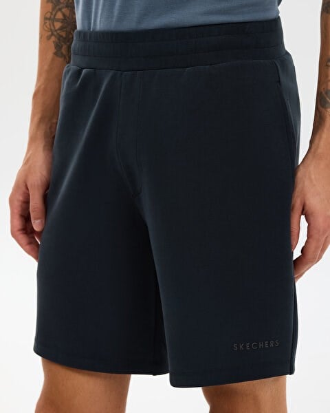 Skechers M Soft Touch Sweat Short Siyah Erkek Şort