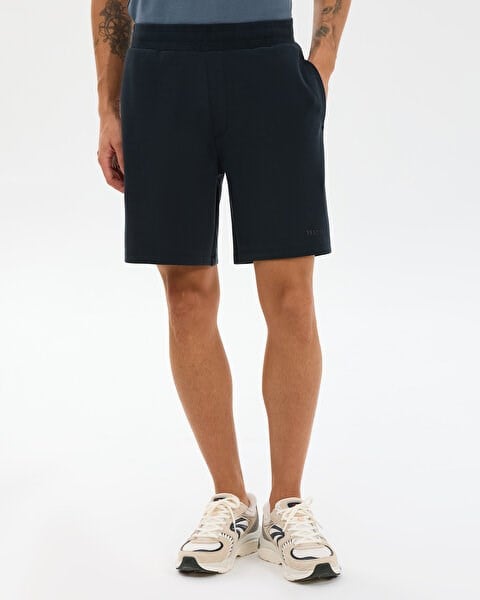 Skechers M Soft Touch Sweat Short Siyah Erkek Şort