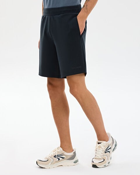 Skechers M Soft Touch Sweat Short Siyah Erkek Şort