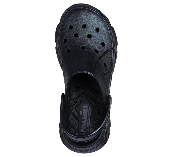 Skechers MAX CUSHIONING FOAMIES - DREAMLIKE Siyah Kadın Sandalet