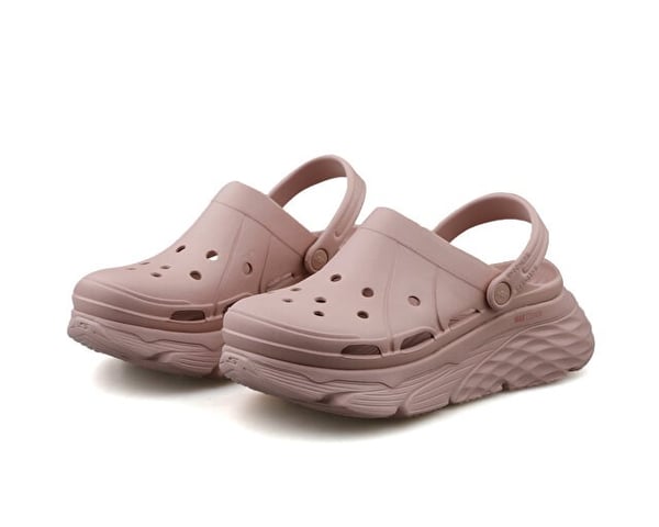 Skechers MAX CUSHIONING FOAMIES Pembe Kadın Sandalet