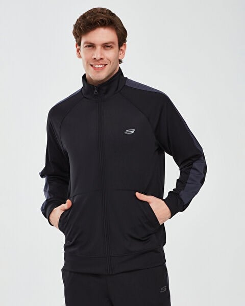 Skechers Performance Coll. M Track Suit Set Siyah Erkek Eşofman Takımı