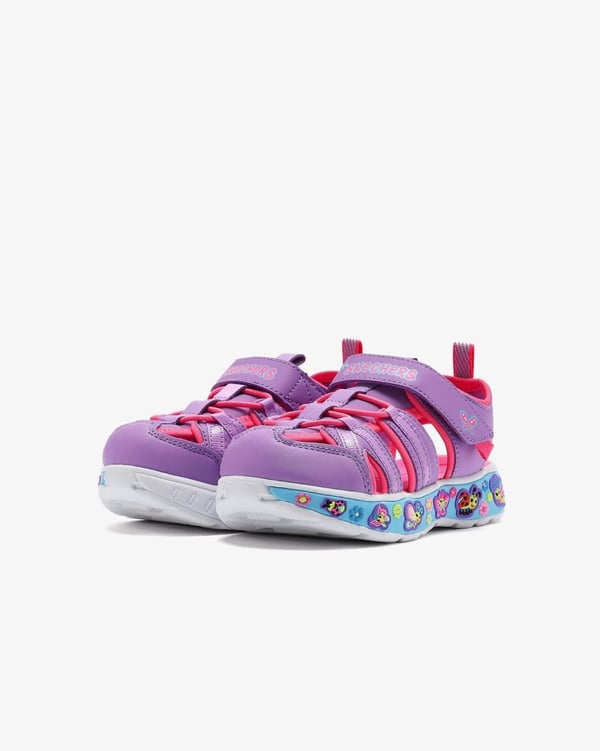 Skechers PLAY SCENE SPLASH - CUTE CREW Lila Kız Çocuk Sandalet