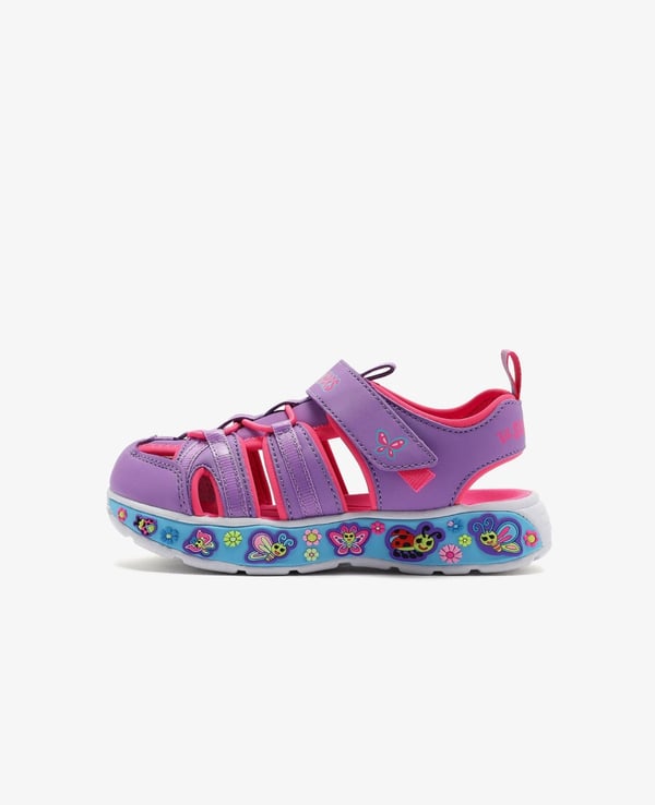 Skechers PLAY SCENE SPLASH - CUTE CREW Lila Kız Çocuk Sandalet