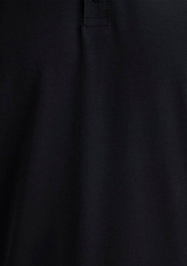 Skechers POLO TİŞÖRT Siyah Siyah Erkek T-Shirt