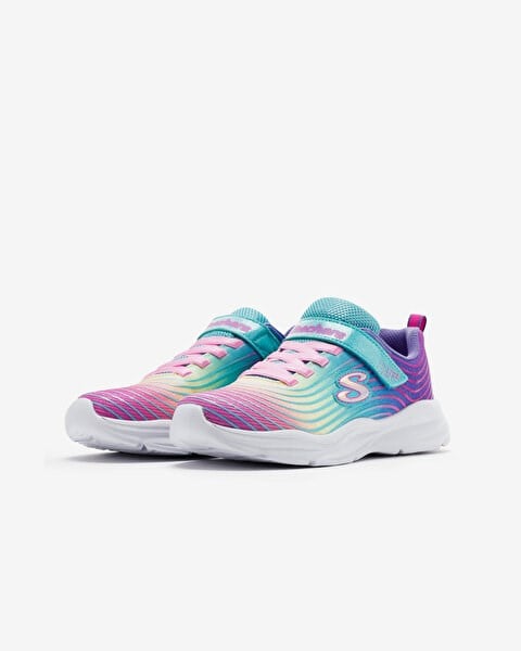 Skechers POWER JAMS  -  PASTEL SPEED Turkuaz Kız Çocuk Günlük Spor Ayakkabı