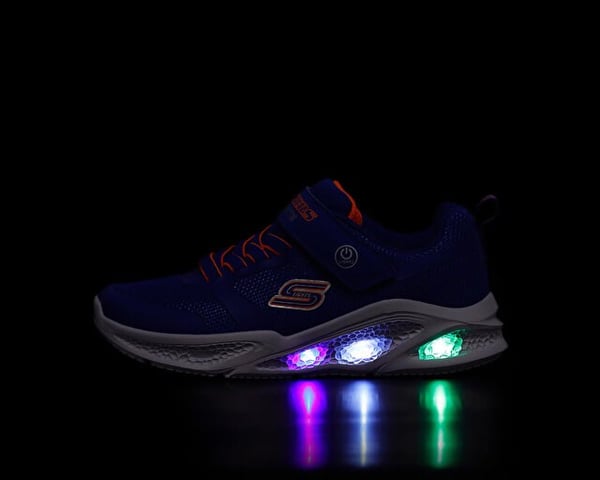 Skechers SKECHERS METEOR - LİGHTS Mavi Erkek Çocuk Günlük Spor Ayakkabı