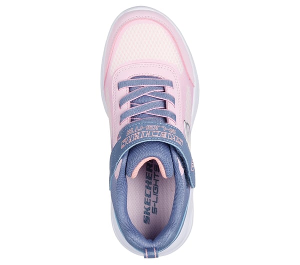 Skechers SKECHERS SOLA GLOW - OMBRE DELUXE Gri Kız Çocuk Günlük Spor Ayakkabı