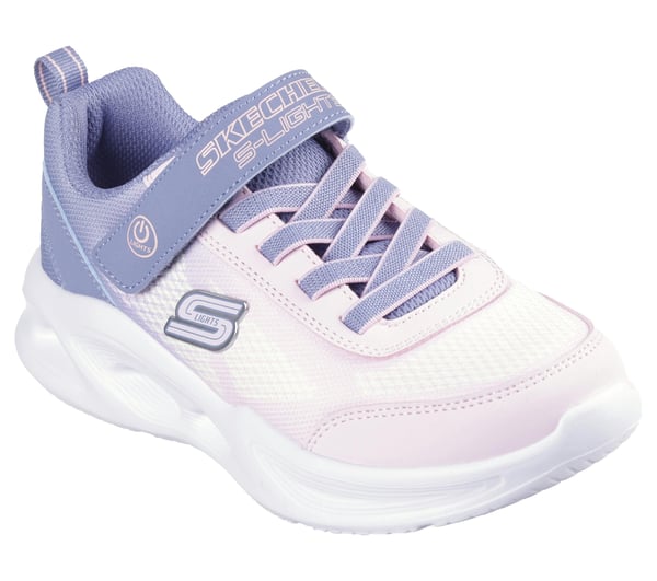 Skechers SKECHERS SOLA GLOW - OMBRE DELUXE Gri Kız Çocuk Günlük Spor Ayakkabı