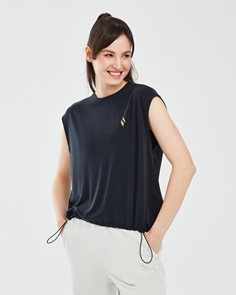 Skechers Soft Touch W Tank T-Shirt Siyah Kadın T-Shirt