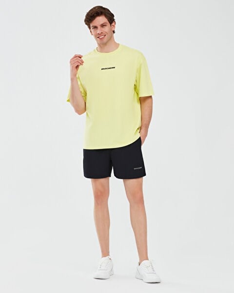 Skechers Swimwear M 5 inch Swimshort Siyah Erkek Şort