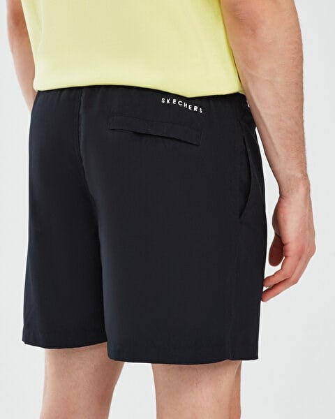Skechers Swimwear M 5 inch Swimshort Siyah Erkek Şort
