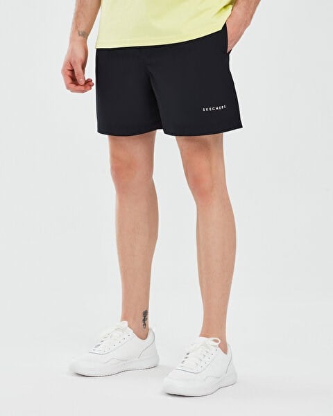 Skechers Swimwear M 5 inch Swimshort Siyah Erkek Şort
