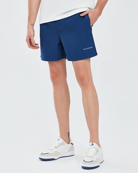 Skechers Swimwear M 5 Ä±nch Swimshort Mavi Erkek Şort