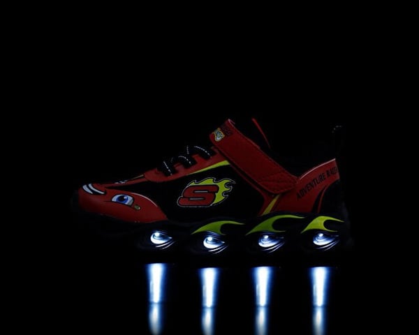 Skechers THERMO-FLASH - WHEEL BUDDİES Kırmızı Erkek Çocuk Günlük Spor Ayakkabı