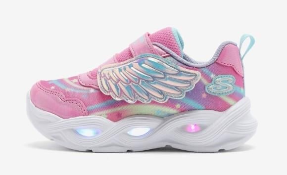 Skechers TWISTY GLOW Pembe Kız Çocuk Günlük Spor Ayakkabı