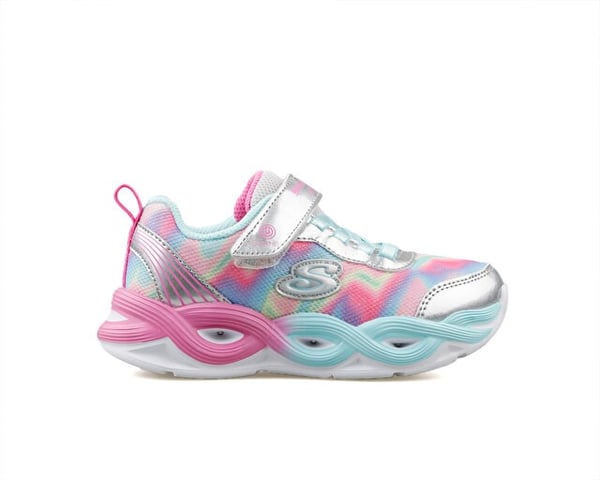 Skechers TWISTY GLOW - SORBET SWİRL Turkuaz Kız Çocuk Günlük Spor Ayakkabı