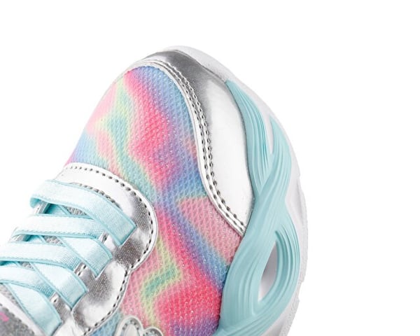 Skechers TWISTY GLOW - SORBET SWİRL Turkuaz Kız Çocuk Günlük Spor Ayakkabı