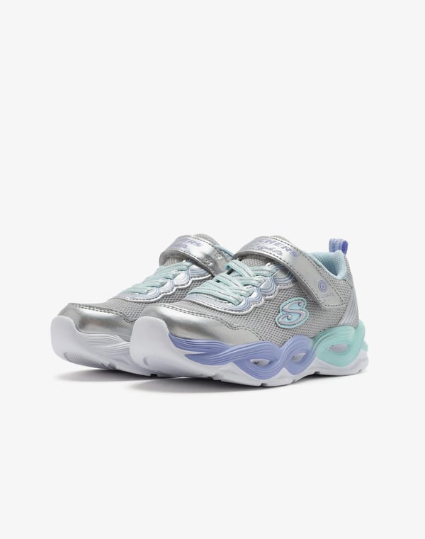 Skechers TWISTY GLOW Turkuaz Kız Çocuk Günlük Spor Ayakkabı