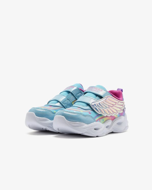 Skechers TWISTY GLOW Turkuaz Kız Çocuk Günlük Spor Ayakkabı