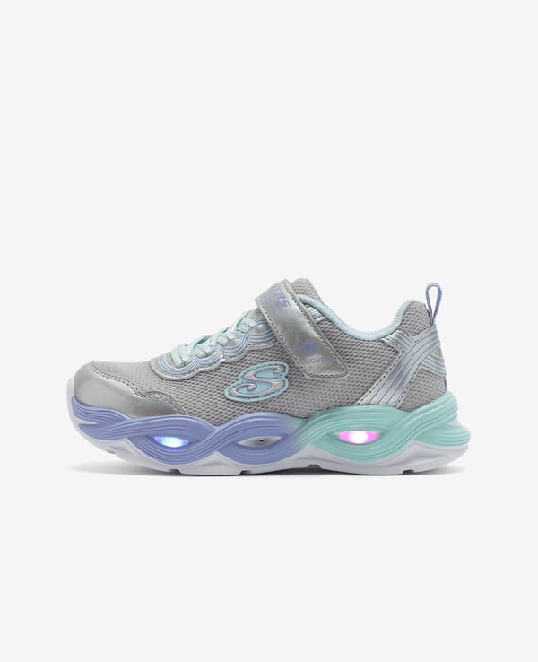 Skechers TWISTY GLOW Turkuaz Kız Çocuk Günlük Spor Ayakkabı