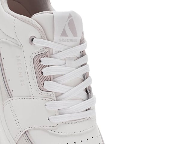Skechers UNO COURT  -  COURTED STYLE Beyaz Kadın Günlük Spor Ayakkabı