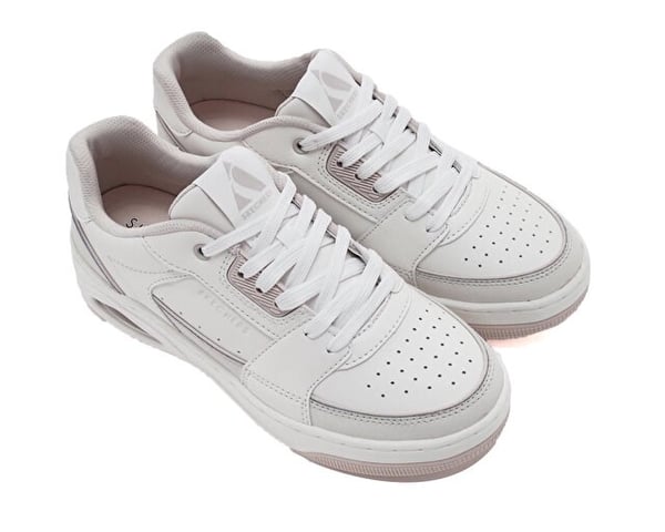 Skechers UNO COURT  -  COURTED STYLE Beyaz Kadın Günlük Spor Ayakkabı