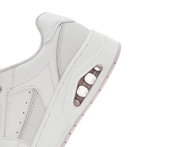 Skechers UNO COURT  -  COURTED STYLE Beyaz Kadın Günlük Spor Ayakkabı