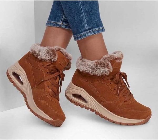 Skechers UNO RUGGED Taba Kadın Bot