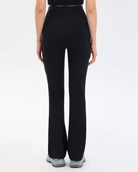 Skechers W Basic Flare Legging Siyah Kadın Tayt